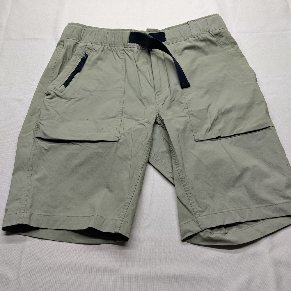 Fox Racing Mens Cargo Shorts Olive Green Ripstop Hiking MTB Belted Size Large